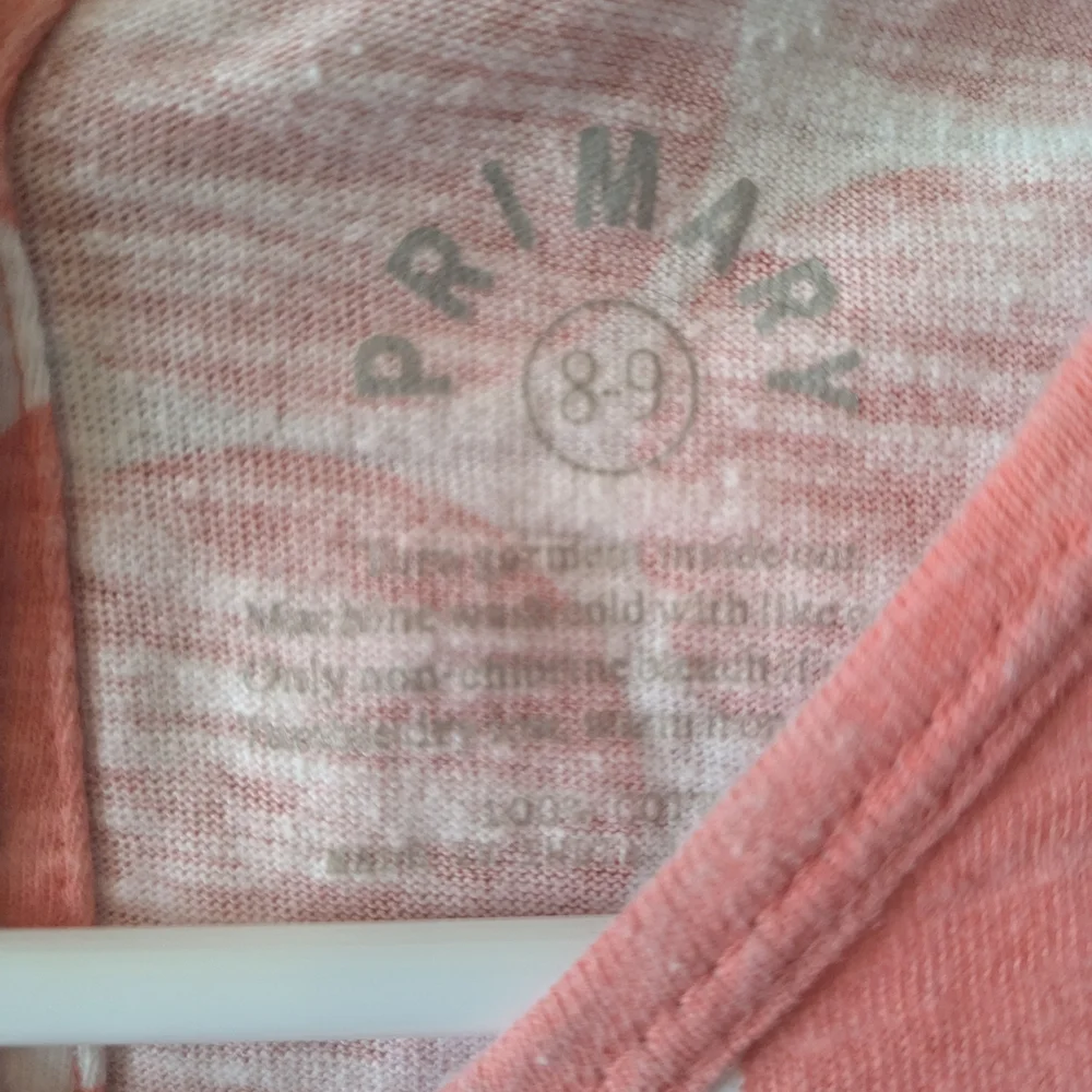 Primary Pink And White Romper - Picture 2 of 3